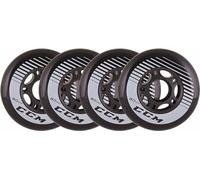CCM Replace Roulettes Noir Set de 4, Taille des roulettes:76