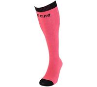 CCM Socklinerk Chaussettes de hockey Senior Taille 37-46, Rose, taille unique