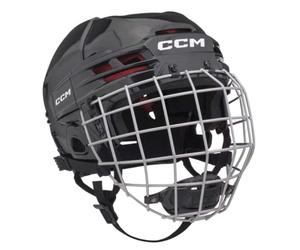 CCM Tacks 70 Casque de Hockey sur Glace, Noir, Enfants de 7 à 10 ans