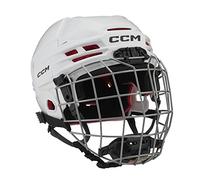 CCM Tacks 70 Combo Hockey Helmet HT70C YT Youth (White)