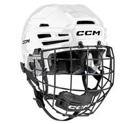 CCM Tacks 920 Senior Casque de hockey avec combinaison cage (Blanc, S)