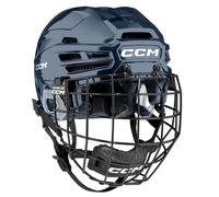 CCM Tacks 920 Senior Casque de hockey avec combinaison cage (bleu marine, taille L)