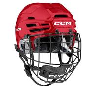 CCM Tacks 920 Senior Casque de hockey avec Combinaison Cage (Rouge, L)