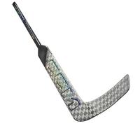 CCM Vizion Senior Batte de gardien de but de hockey sur glace (argent, 61 cm, courbure 04, gauche)