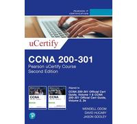 CCNA 200-301 Second Edition Pearson uCertify Course Access Code Card