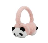 Ccomage Cache-Oreilles Chaud D'hiver Panda pour Enfants Cache Oreille Filles Garçon en Peluche Mignon Chaud Chauffe-oreilles Anti-froid Cache-oreilles de Ski Snowboard