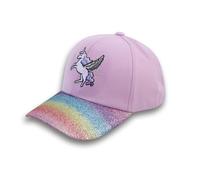 Ccomage Casquettes de baseball d'été pour enfants, casquette de golf, pare-soleil réglable, chapeau de plage anti-UV pour garçons et filles de 3 à 10 ans, Licorne violet., taille unique