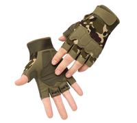 Ccomage Gants de Cyclisme pour Enfant 8-16 Ans Gants de VTT sans Doigts Garçons Filles Mitaines de Cyclisme Antidérapantes pour Vélo Escalade Scooter Patinage à roulettes Randonnée Montagne