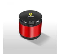 CCOZD Cendrier de Voiture pour Ferrari 488 Roma SF90 812 360 F430296 458 456 Étui à Cigarettes de Voyage Portable Mise à Niveau Auto-extinguible avec de Couvercle Rabattable,Red-S