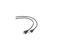 CCP-USB2-AMAF-15C - Rallonge de câble USB - USB (F) pour USB (M) - USB 2.0 - 4.5 m - moulé - noir