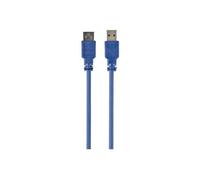 Gembird 3m USB 3.0 A M/FM câble USB USB 3.2 Gen 1 (3.1 Gen 1) USB A Bleu