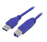 CCP-USB3-AMBM-6 Câble USB 3.0 USB A MâleUSB B Plaqué Or 18m GEMBIRD