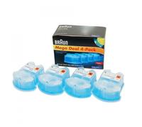 Ccr4 Pack De 4 Recharges De Liquide Nettoyant Pour Rasoir Braun