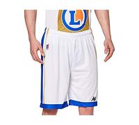 CCRB Reims Châlons-Reims Short Officiel Domicile 2019-2020 Short de Basketball Blanc FR: S (Taille Fabricant: S)
