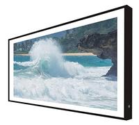 CCRETROILUMINADOS Cadre avec cadre en bois laqué noir éclairé avec lumière LED Mar Revolto