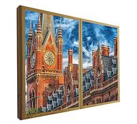 CCRETROILUMINADOS Fausses Fenêtres Décoratives Illuminées Big Ben Londres