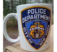CCS Nypd ville de New York Police Department 11 oz tasse en céramique Blanc