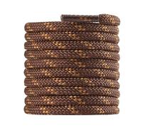 CCSOFTIME Lacets Chaussures pour Bottes Renforcés et Résistants Lacets Ronds pour Chaussures de Randonnée de Sécurité de Travail de Marche de Baskets,Marron/Café,160cm