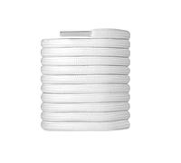CCSOFTIME Lacets Ronds Blanc Renforcés et Résistants pour Bottes, Chaussures de Randonnée, Sécurité, Travail, Marche, Baskets - 200cm