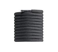 CCSOFTIME Lacets Ronds Noirs Renforcés et Résistants pour Bottes, Chaussures de Randonnée, Sécurité, Travail, Marche, Baskets - 200cm