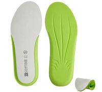CCSOFTIME Semelle Mémoire de Forme avec Cuir de Porc pour Enfant Femme, 6mm Fin Semelles Chaussures Confort Anti Odeur et Transpiration pour Baskets de Sécurité Bottes,37EU