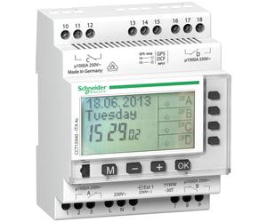 Cct15940 Schneider - Horloge Modulaire Annuelle - 24h/7jours/année - 4 Canaux -