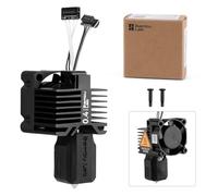 CCTREE Bamboo Original Hardened Steel Hotend Kit with Fan pour Bambulab P1P/P1S Imprimante 3D, Thermistor, Ceramic Heater, 0.4mm Nozzle, and Extruder Heating Block Replacement