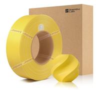 CCTREE Bamboo Original X1 Filament PLA mat 1,75 mm haute sensibilité et haute vitesse, impression facile avec RFID pour Bambu Lab A1/X1/P1 AMS 1 kg +/- 0,03 mm (jaune citron 11400)