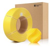 CCTREE Bamboo Original X1 PLA Basic Recharge Filament 1,75 mm Haute Toughness&High Speed, Easy Printing with RFID pour Bambu Lab A1/X1/P1 AMS 1 kg +/- 0,03 mm (Jaune 10400)