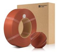 CCTREE Bamboo Original X1 PLA Basic Recharge Filament 1,75 mm Haute Toughness&High Speed, Easy Printing with RFID pour Bambu Lab A1/X1/P1 AMS 1 kg +/- 0,03 mm (Marron 10800)