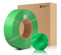 CCTREE Bamboo Original X1 PLA Basic Refill Filament 1,75 mm High Toughness&High Speed, Easy Printing with RFID pour Bambu Lab A1/X1/P1 AMS 1 kg +/- 0,03 mm (sans bobine) (vert bambou 10501)