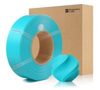 CCTREE Filament PLA Basic 1,75 mm, sans bobine, impression facile avec RFID pour Bambu Lab A1/X1/P1/H2 série AMS 1 kg +/- 0,03 mm (turquoise 10605)