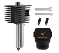 CCTREE Hotend Kit pour Bambu Lab A1/A1 Mini, Hot End 0,4/0,6/0,8 mm, buse en acier trempé et chaussette en silicone, bloc chauffant de rechange, haute vitesse, haute température