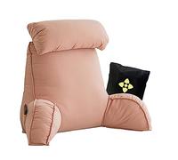 CCTSA Oreiller de Lecture en Mousse à Mémoire de Forme,Extra-Large Coussin de Lecture avec Cou Amovible,Coussin Lombaire Lit avec Bras,Coussin Dossier Canapé pour Jouer,Lire,Regarder la Television