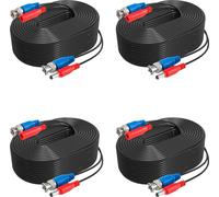 CCTV BNC Câble d'alimentation vidéo, longueur 30M, set de 4 pièces, 30M 4pcs