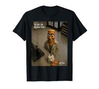 CCTV Footage Meme Tung Sahur Revenant avec du Lait et des Biscuits T-Shirt
