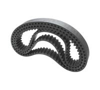 Ccuigang-Courroie synchrone HTD5M 465/470/475/480/490/495/500/505 Rubber Belt Circle-arc Teeth Teeth Pitch 5mm Width 15/20/25/30 Mm, 3pcs, Lisse et efficace(HTD5M495-99Teeth,30mm)
