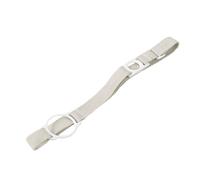 ccuzs Ajustable Bottle Sling Strap, Anti-Lost Water Bottle Shoulder Lanyard, Outdoor Drink Carrier for Hiking, Camping, Picnics, Daily Use, Designed with 2 Elastic Sections for a Secure Fit, Gris,