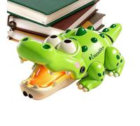 ccuzs Alligator Crocodile Musical Lumineux Évitement des Obstacles | Alligator Électroniques Pour Garçons Filles À La Maison En Halte-Garderie Centre D'Éveil Salon Fête Vert