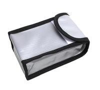 ccuzs Battery Safety Bag, Storage Guard Protector, Wear-Resistant Charging Bag Providing an Layer of Protection for Secure Transportation and Safe Batteries Storage, 1 pièce, 140 x 90 x 55 mm,