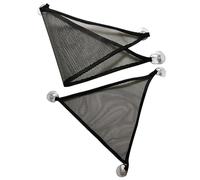 ccuzs Bearded Dragon - Hammock Set 2 Pieces Breathable | Mesh Reptile Lounger Climbing Terrarium Accessory Toy Suction Cup for Indoor Outdoor, Iguanas, Anoles, Geckos, Snakes Chameleon