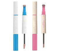 ccuzs Blush Stick, Double Ended Contour Pen, Portable Smooth Easy Blend Liquid Formula, Lightweight Cheek Color All Skin Types for Home, Travel and Business Use, 4g