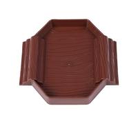 ccuzs Bol d'eau Tortue, Petit Bol de Bain Reptiles, Baignoire 2-en-1 Anti-Taches pour Salle de Bain et Nourriture Tortue, Bol Durable pour Serpent lézard, Accessoire Aquarium Terrarium pour B