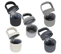 ccuzs Breast Milk Cooler, Bottle Storage Bag, Detachable Strap, Milk Bottle Carrier, Holds Two Large 8oz Bottles Travel Friendly Perfect for Outdoor Use, 4.92x6.1 inches