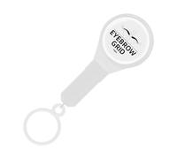 ccuzs Brow Mapping Tool, Compact Eyebrow Tattoo Mapper, Precision Shaping Guide for Symmetrical Brows, Lightweight Permanent Makeup Ruler, Ideal for, 3.15x1.57x0.79in