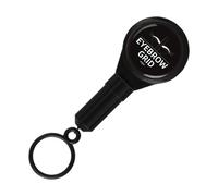 ccuzs Brow Mapping Tool, Compact Eyebrow Tattoo Mapper, Precision Shaping Guide for Symmetrical Brows, Lightweight Permanent Makeup Ruler, Ideal for, 3.15x1.57x0.79in