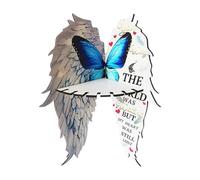 ccuzs Butterfly Wing Corner Shelf, Butterflies Shaped Display Stand, Floating Storage Rack, Boho Home Wall Decor Compact Polyvalent Portable Ideal for Living Room, Bedroom Material: Wood