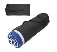 ccuzs Camping Carry Bag, Portable Outdoor Storage Gear Bag, Grand Opening Travel Organizer Compact and Foldable Design for Picnic, Hiking, Fishing, 22.44x6.69 inches, Noir, riferimento Alla