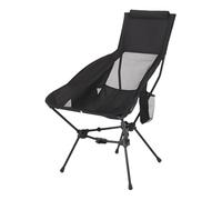 ccuzs Camping Folding Chair, Outdoor Camp Seat, Compact Folding Chair with Strong Yet Lightweight Frame for Hiking, Beach, Fishing, Travel, or Other Adventures, 1 pièce