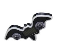 ccuzs Car LED Ambient Lights - Bat Shape Solar Powered Neon Lamp | Wireless Color Changing Interior Decor Flexible Strip Light for Dashboard, Window, Door Trim, C Pillar, Sedan or Truck